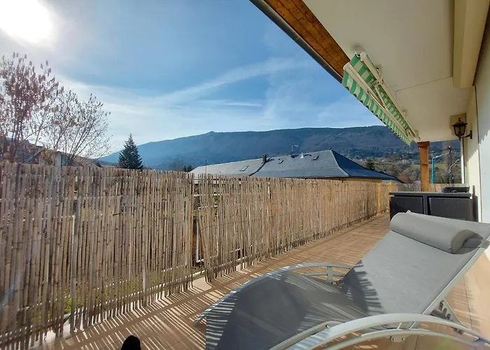 Entre Lac Et Montagne, Proche Centre De St Jorioz, Spacieux Et Confortable Appartement Avec Grande Terrasse